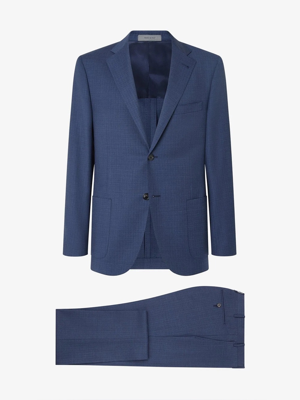 Corneliani 100% super fine wool Blue Two-Piece Suit Jacket & Trousers $2400